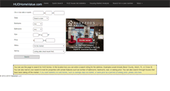 Desktop Screenshot of hudhomevalue.com